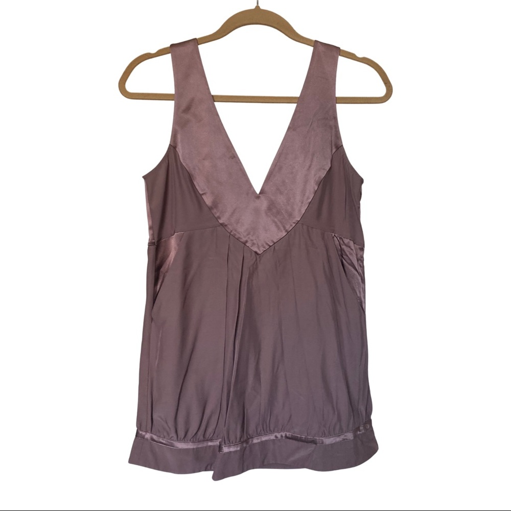 NWOT Yaya Aflalo 100% Silk top